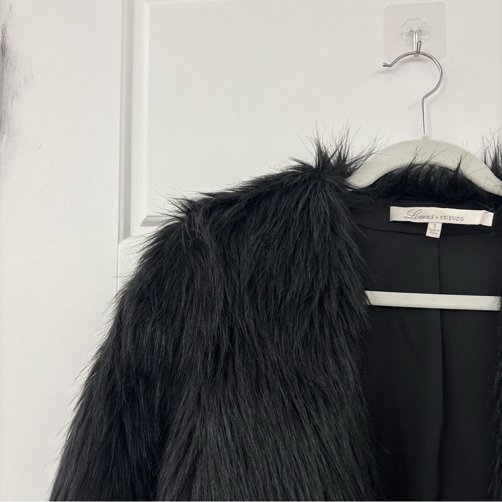 Lovers + Friends Adora Faux Fur Jacket - Picture 8 of 8